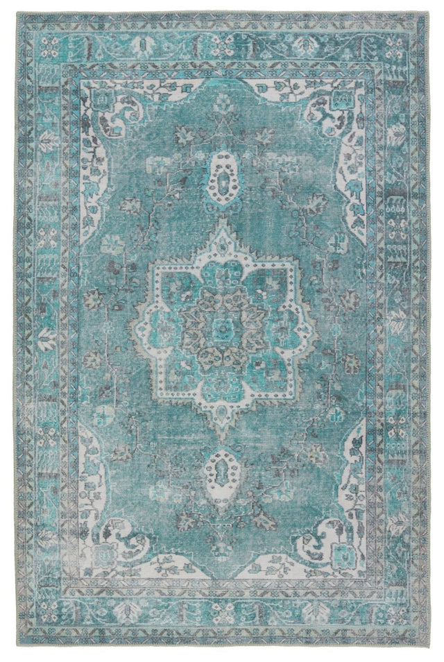 Jaipur Harman Tamara Hbl05 Teal Rug.