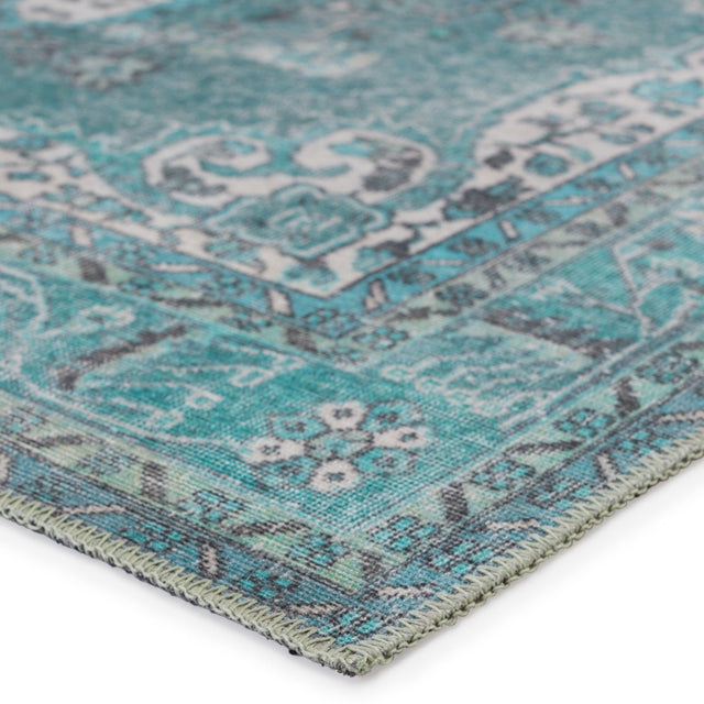 Jaipur Harman Tamara Hbl05 Teal Rug.