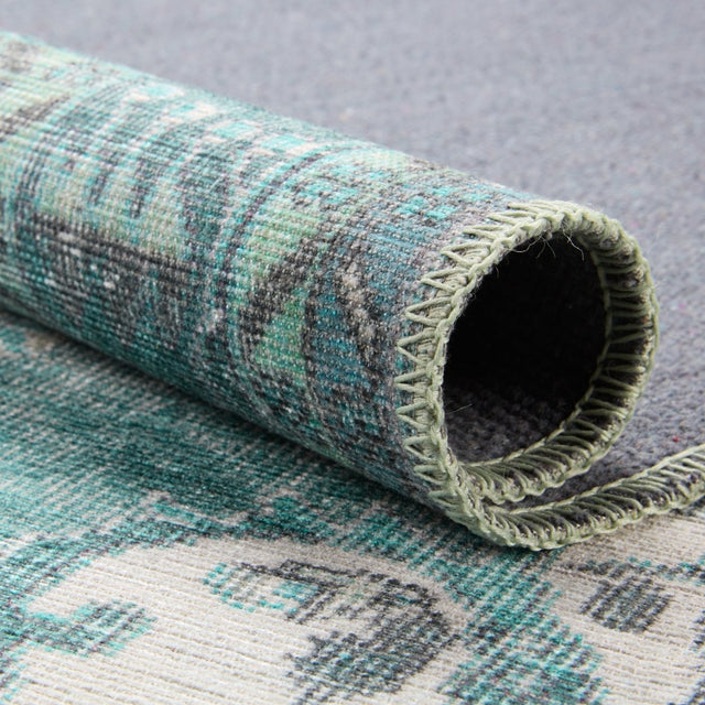 Jaipur Harman Tamara Hbl05 Teal Rug.