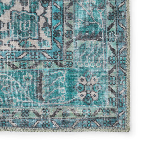 Jaipur Harman Tamara Hbl05 Teal Rug.