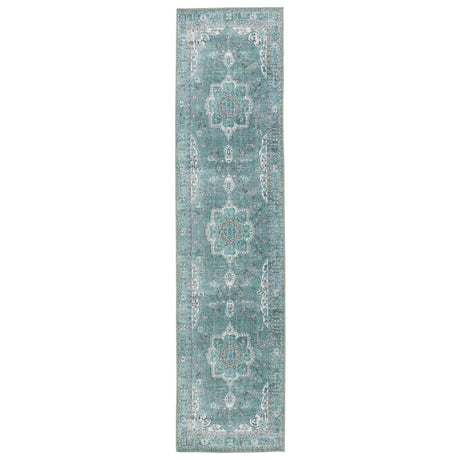 Jaipur Harman Tamara Hbl05 Teal Rug.