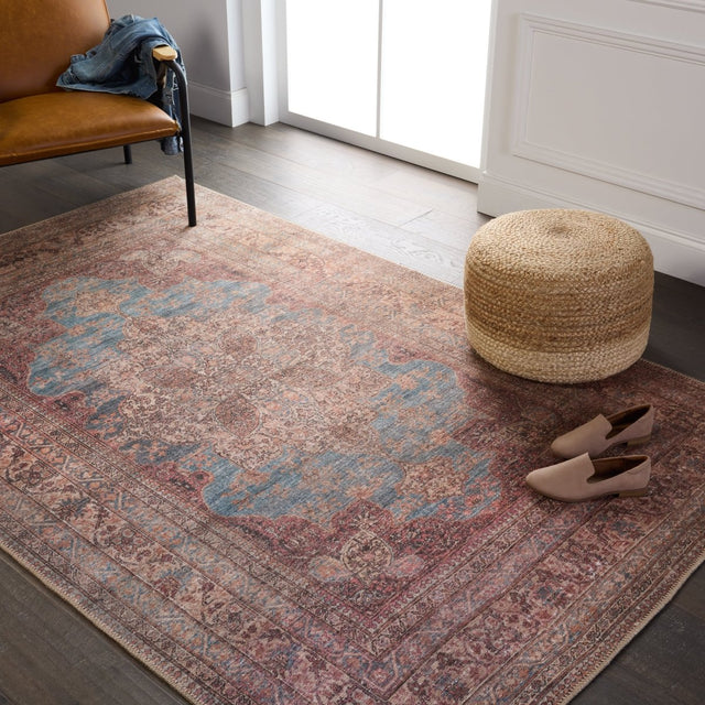 Jaipur Harman Vacherie Hbl08 Red Rug.
