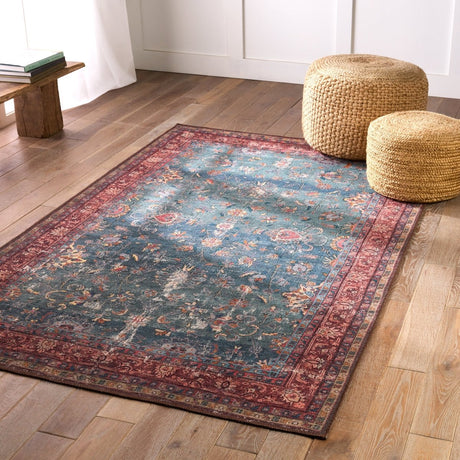 Jaipur Harman Yasha Hbl06 Blue Rug.