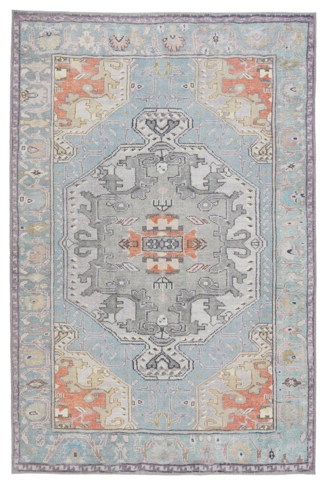 Jaipur Harman Zenora Hbl07 Sky Blue Rug.