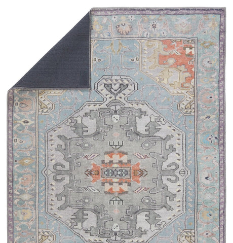 Jaipur Harman Zenora Hbl07 Sky Blue Rug.