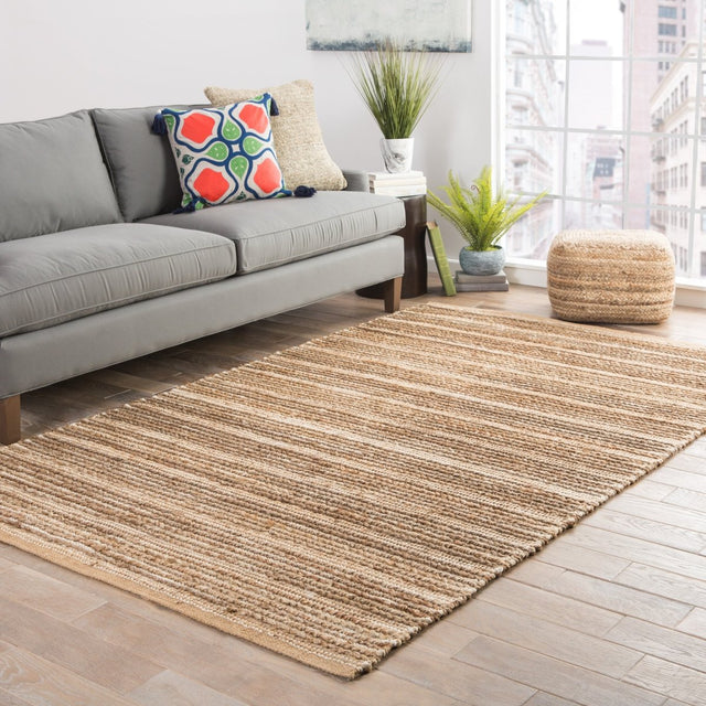 Jaipur Himalaya Clifton Hm05 Tan/White Rug.