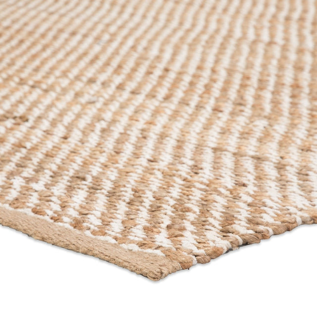 Jaipur Himalaya Diagonal Weave Hm07 Beige Rug.