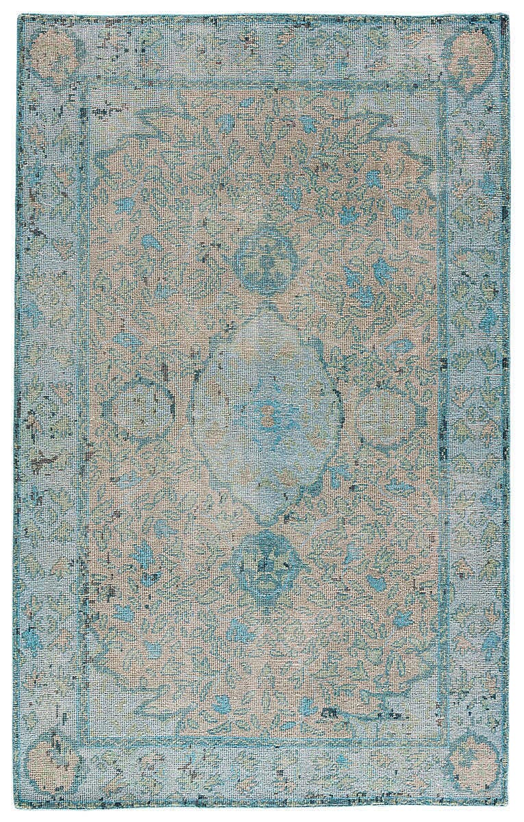 Jaipur Kai Alessia Kai02 Pelican / Aquatic Rugs.