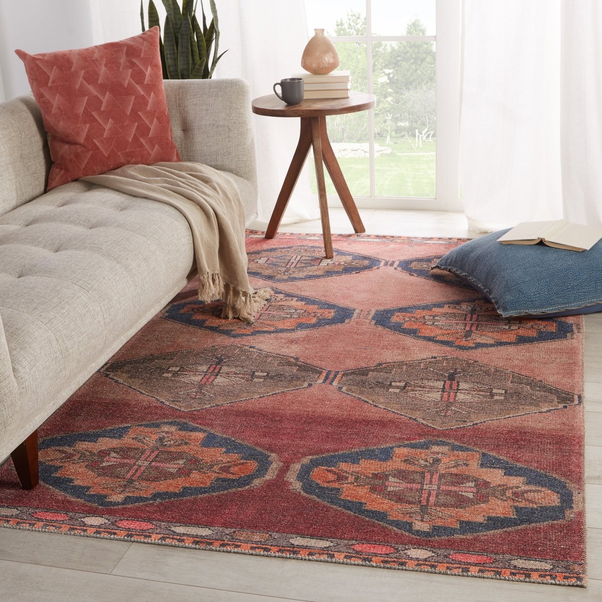 Jaipur Kairos Mirta Kar07 Pink/Blue Rugs.