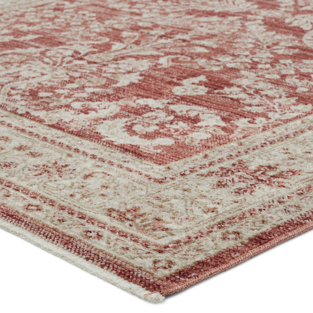 Jaipur Katarina By Label J Katarina Lei07 Red/Light Gray Rug.