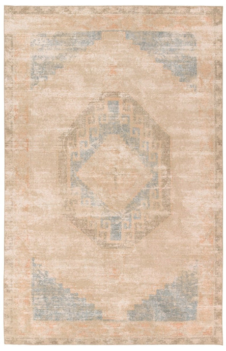 Jaipur Kayell By Label J Kayell Eda01 Tan/Blue Rug.