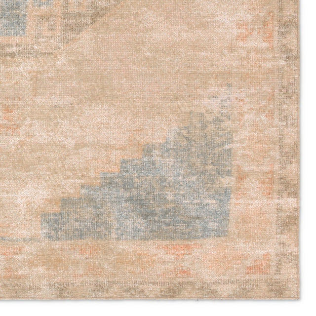 Jaipur Kayell By Label J Kayell Eda01 Tan/Blue Rug.