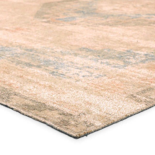 Jaipur Kayell By Label J Kayell Eda01 Tan/Blue Rug.