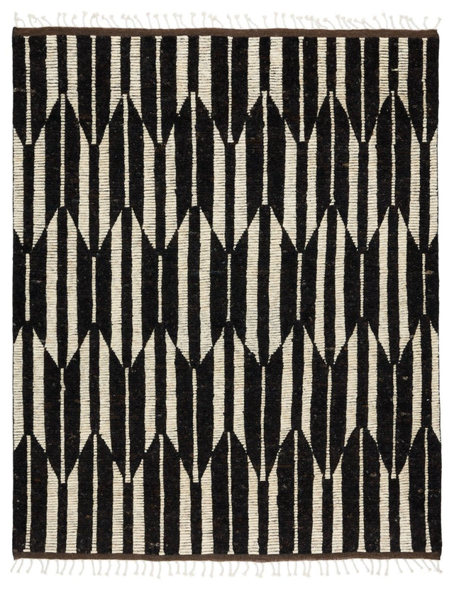 Jaipur Keoka Quest Keo02 Dark Brown Rug.