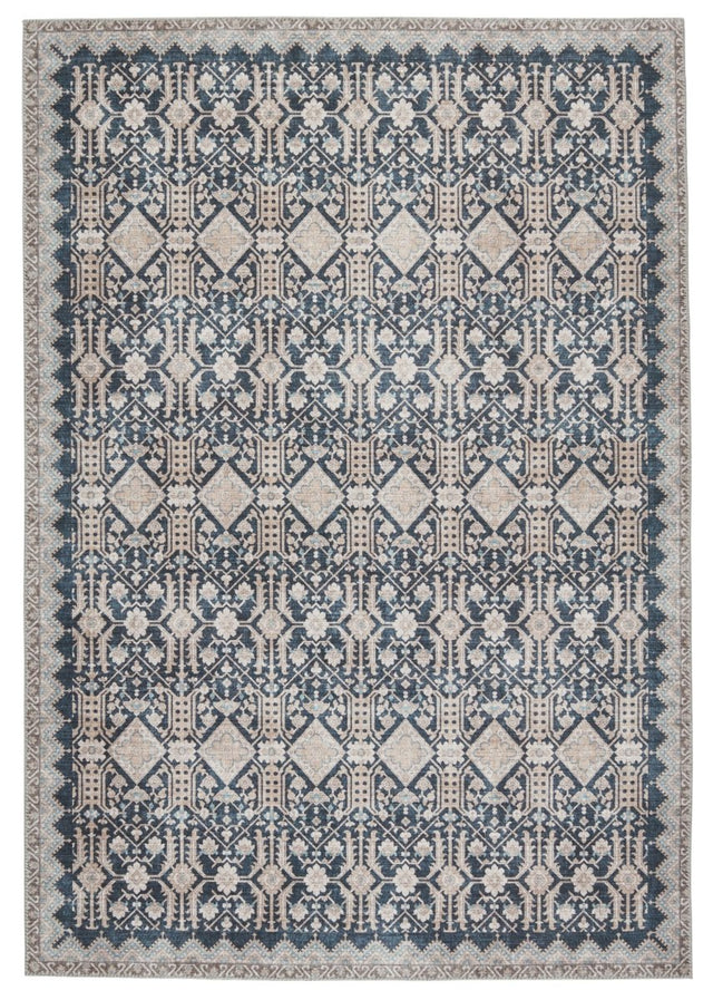 Jaipur Keyara By Nikki Chu Dalia Knc07 Dark Blue Rug.