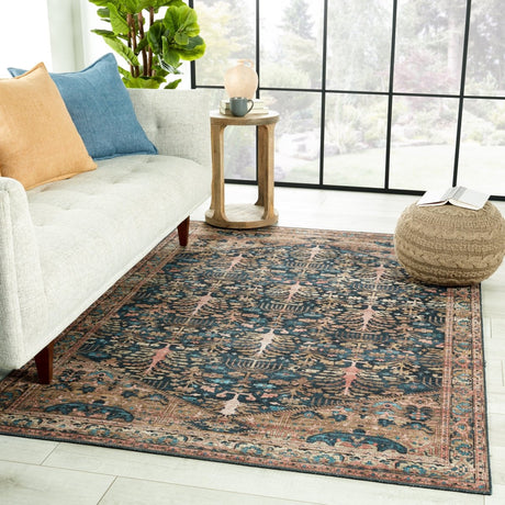 Jaipur Keyara By Nikki Chu Jayven Knc04 Blue Rug.