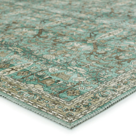 Jaipur Keyara By Nikki Chu Razi Knc05 Green Rug.