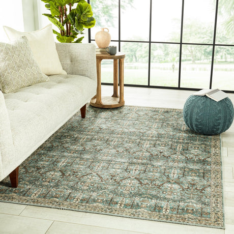 Jaipur Keyara By Nikki Chu Razi Knc05 Green Rug.