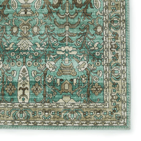 Jaipur Keyara By Nikki Chu Razi Knc05 Green Rug.