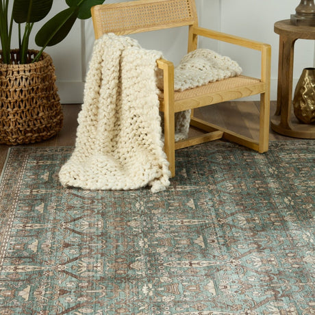 Jaipur Keyara By Nikki Chu Razi Knc05 Green Rug.