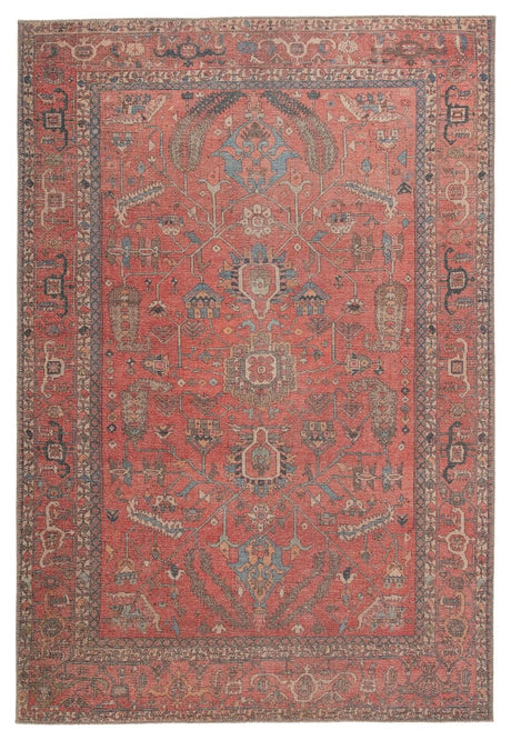 Jaipur Kindred Galina Knd08 Red/Blue Rugs.