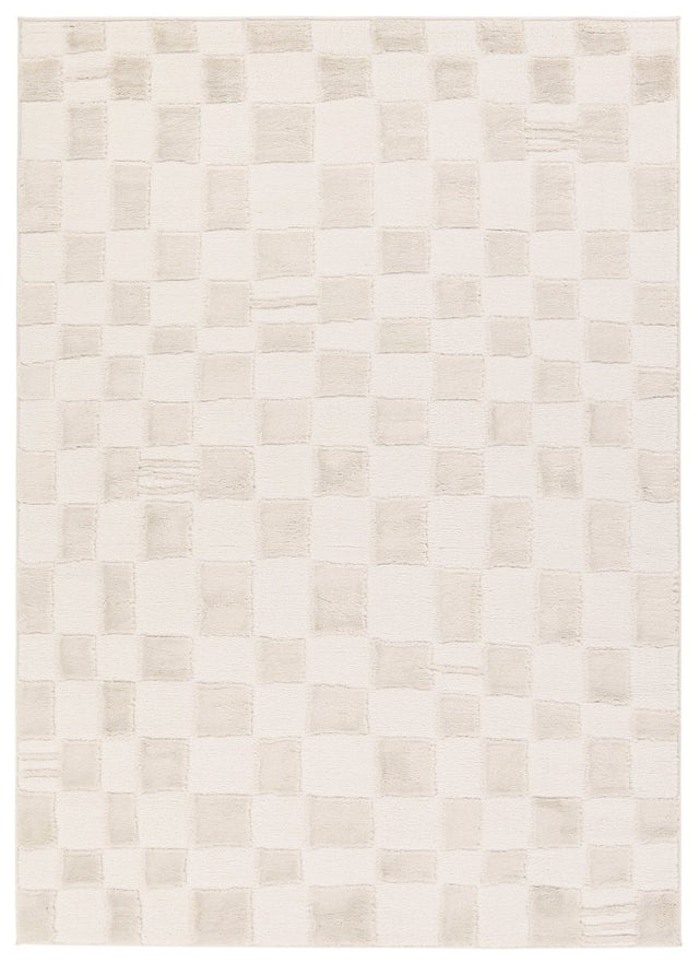 Jaipur Kohar By Label J Kohar Jid25 White/Tan/Taupe Rug.