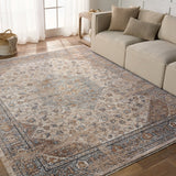 Jaipur Lark Heir Lar01 Beige/Blue Rug.