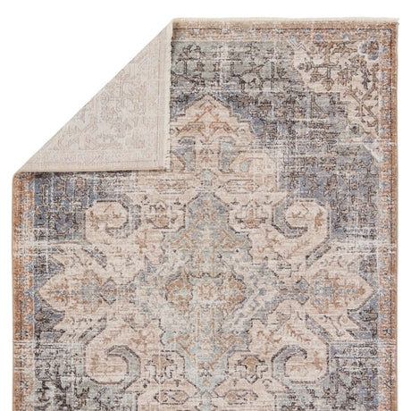 Jaipur Lark Lynette Lar03 Tan/Blue Rug.