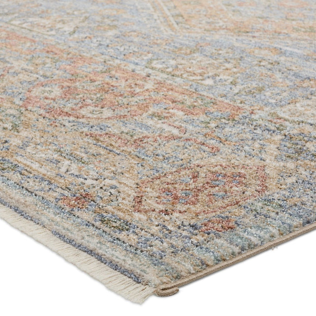 Jaipur Lark Madrid Lar02 Red/Blue Rug.