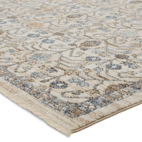 Jaipur Lark Primrose Lar04 Blue/Gold Rug.