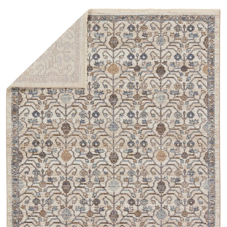 Jaipur Lark Primrose Lar04 Blue/Gold Rug.