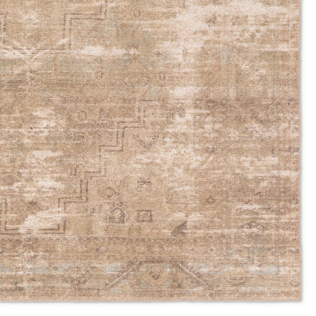 Jaipur Leshni By Label J Leshni Eda05 Tan/Sage Rug.