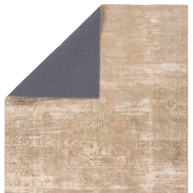 Jaipur Leshni By Label J Leshni Eda05 Tan/Sage Rug.