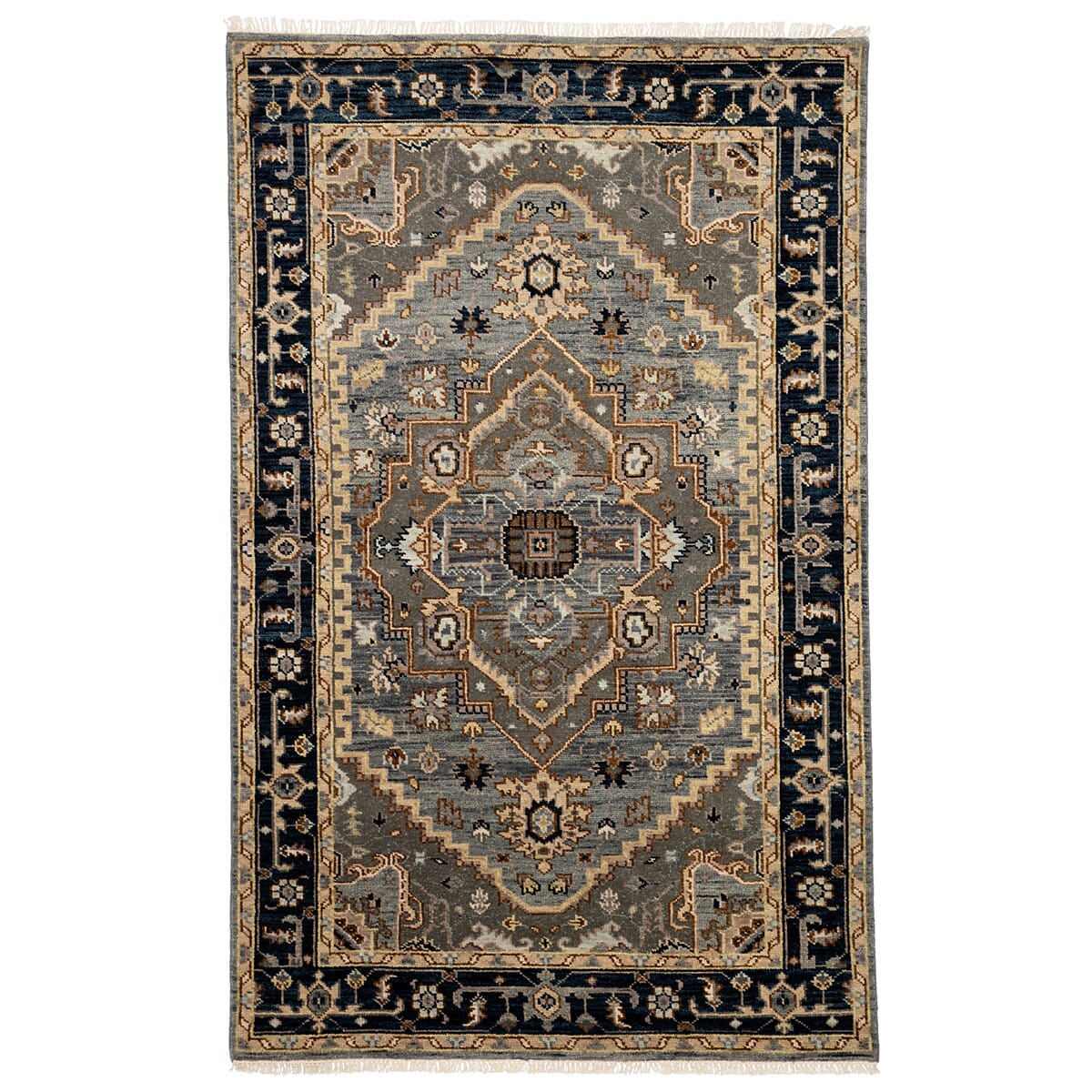 Jaipur Liberty Andrews Lib04 Gray Rugs.