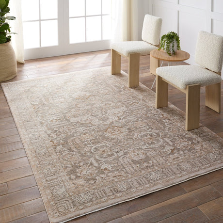 Jaipur Lilit Acair Lil02 Beige/Gray Rug.