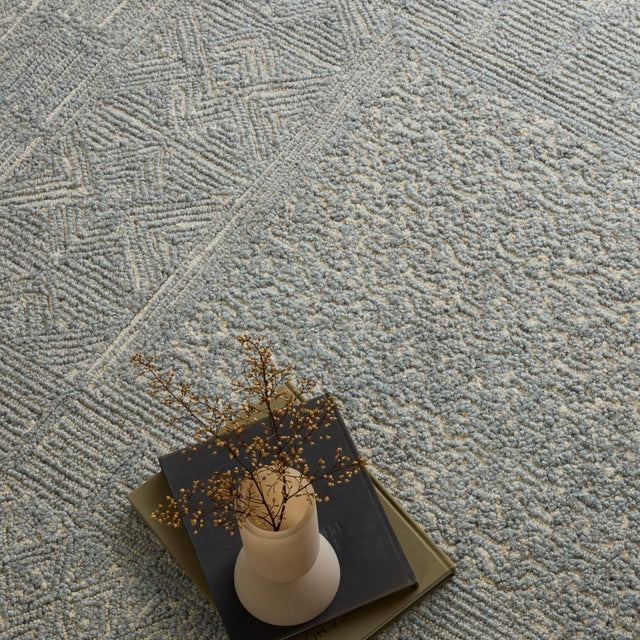 Jaipur Lineage Viatte Lne02 Blue/Cream Rug.
