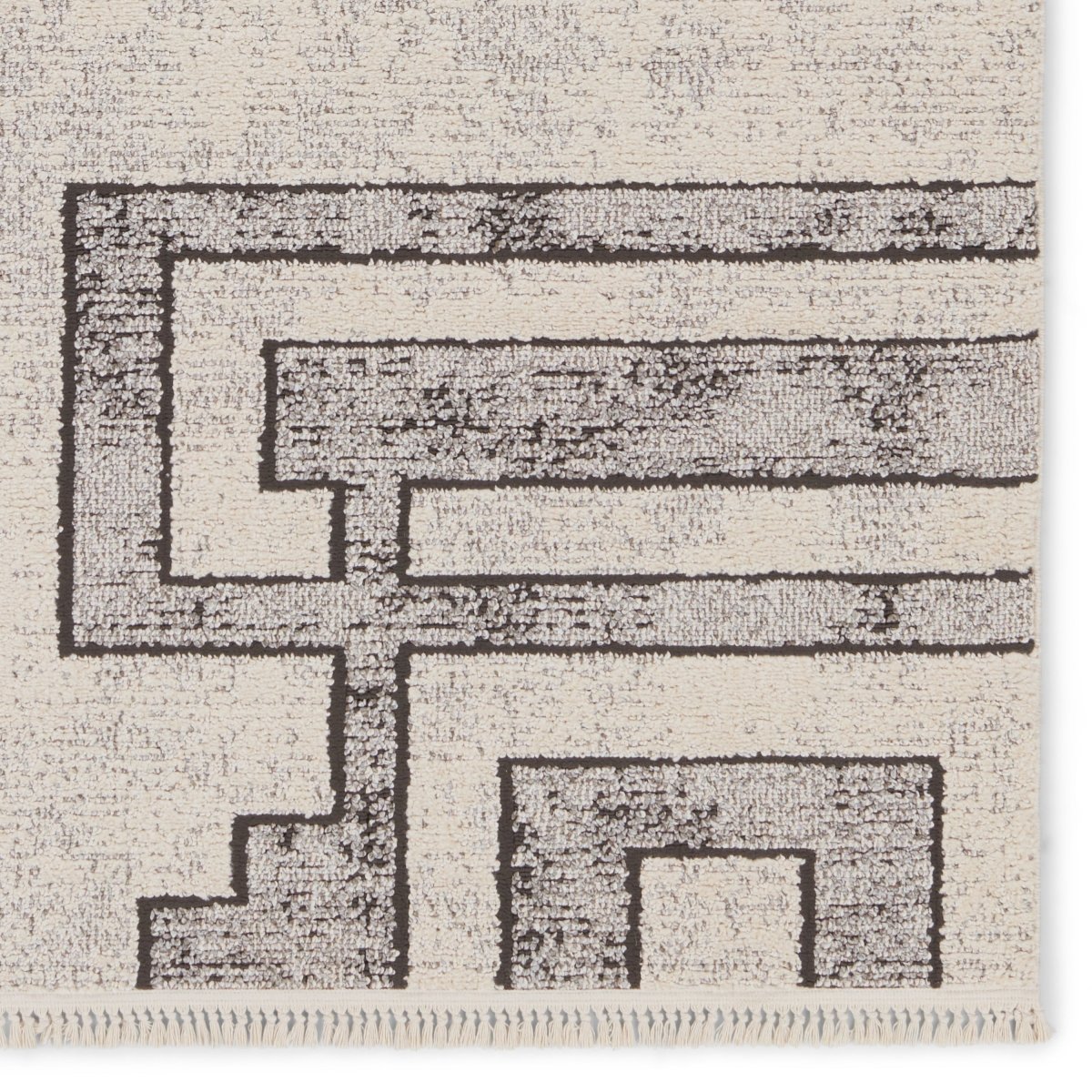 Jaipur Lore Bungalow Lre05 Gray/Cream Rug.