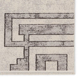 Jaipur Lore Bungalow Lre05 Gray/Cream Rug.