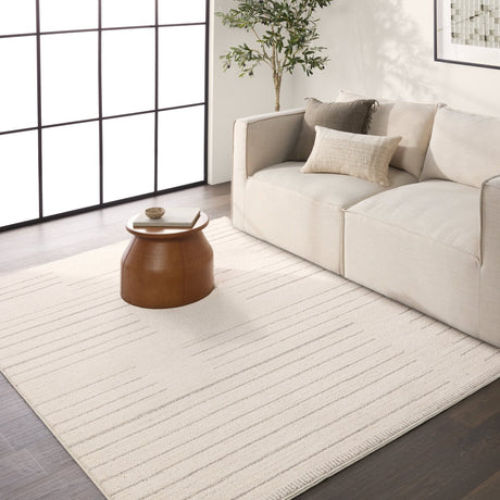 Jaipur Lumall By Label J Lumall Ziy04 Cream/Light Gray Rug.