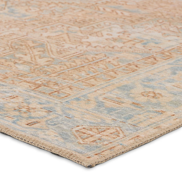 Jaipur Mabel By Label J Mabel Gar04 Beige/Blue Rug.