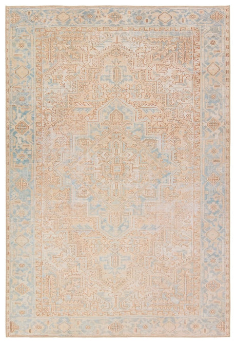 Jaipur Mabel By Label J Mabel Gar04 Beige/Blue Rug.