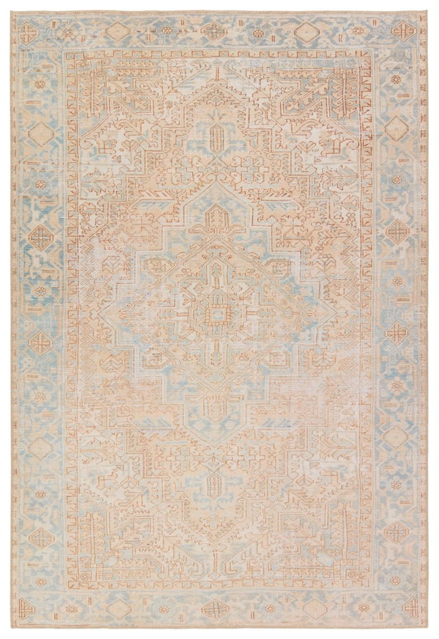 Jaipur Mabel By Label J Mabel Gar04 Beige/Blue Rug.