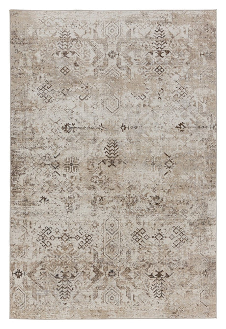 Jaipur Machine Washable Nadine Kati Ndn03 Brown Rug.