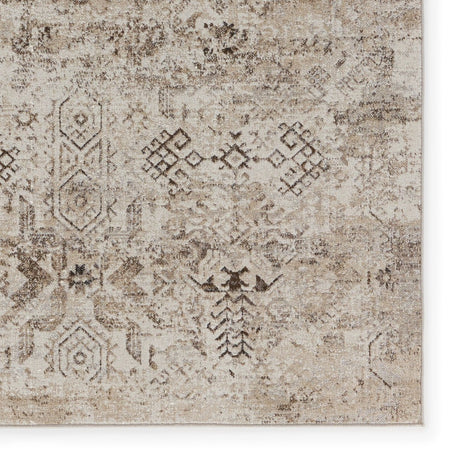 Jaipur Machine Washable Nadine Kati Ndn03 Brown Rug.