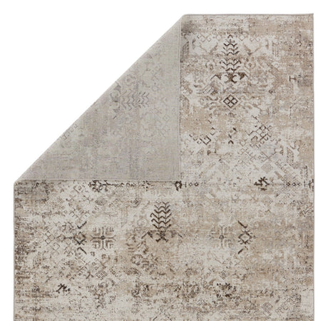 Jaipur Machine Washable Nadine Kati Ndn03 Brown Rug.