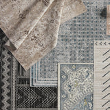 Jaipur Machine Washable Nadine Mateo Ndn02 Black Rug.