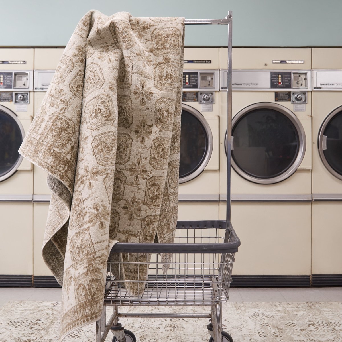 Jaipur Machine Washable Nadine Milea Ndn05 Tan Rug.