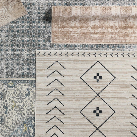 Jaipur Machine Washable Nadine Milea Ndn05 Tan Rug.
