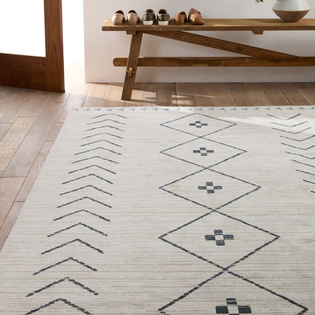 Jaipur Machine Washable Nadine Taos Ndn01 Cream Rug.