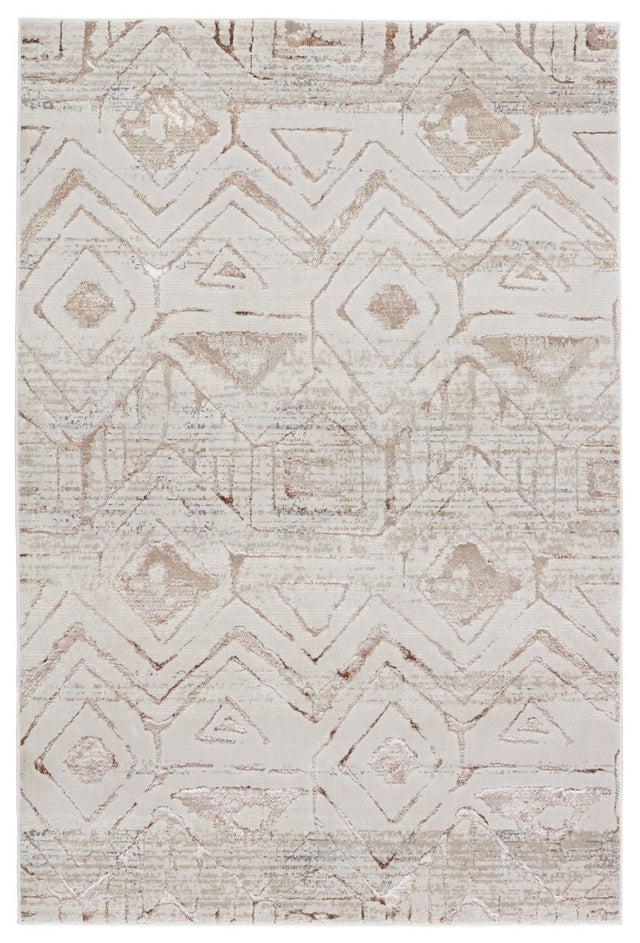 Jaipur Malilla By Nikki Chu Kalindi Mli06 Cream/Taupe Rugs.